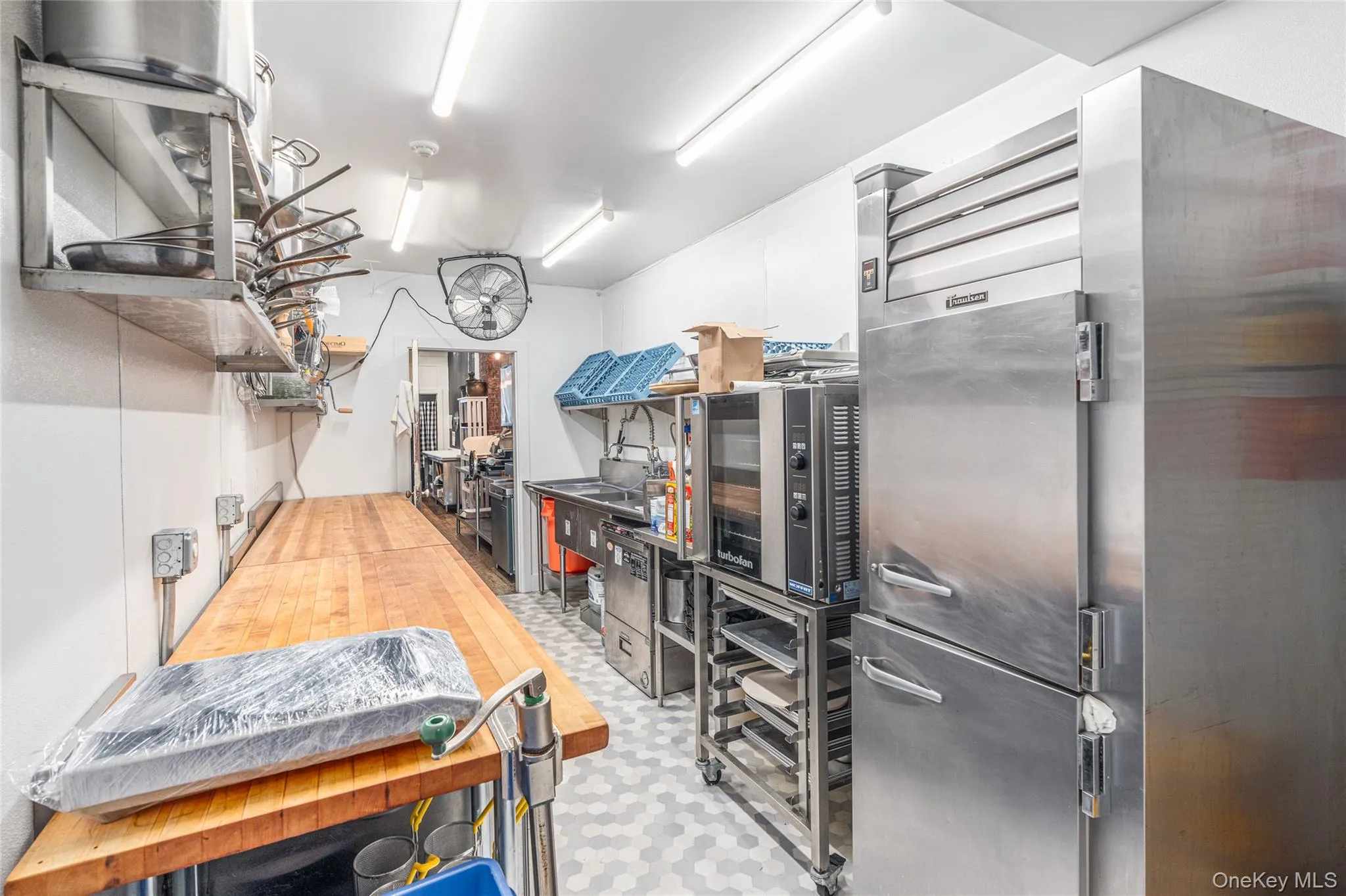 Kitchen with high end refrigerator Kitchen with high end refrigerator