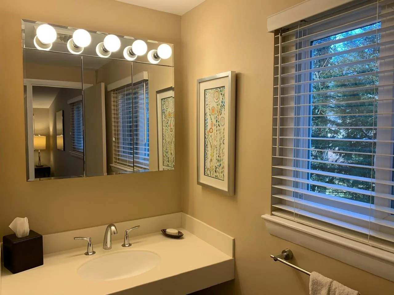 Bathroom featuring sink Bathroom featuring sink