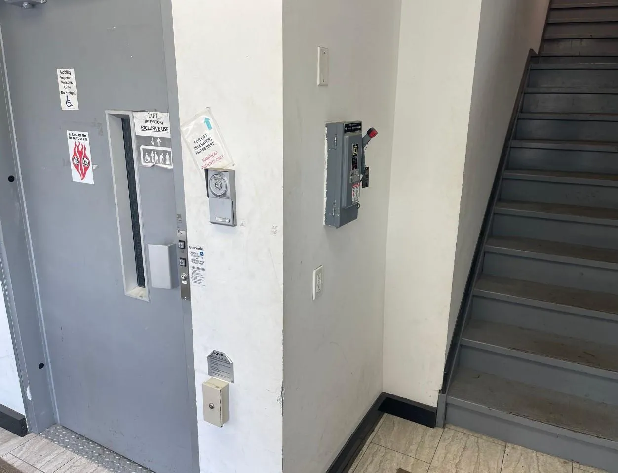 View of stairs View of stairs