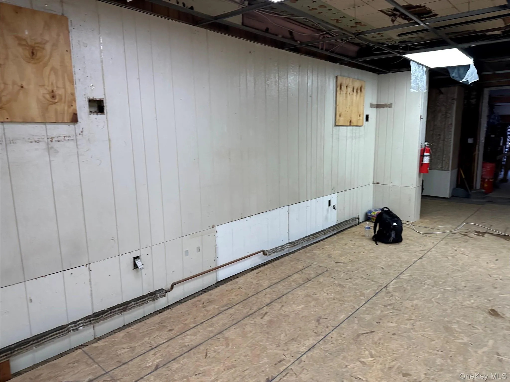 Unfinished space Unfinished space