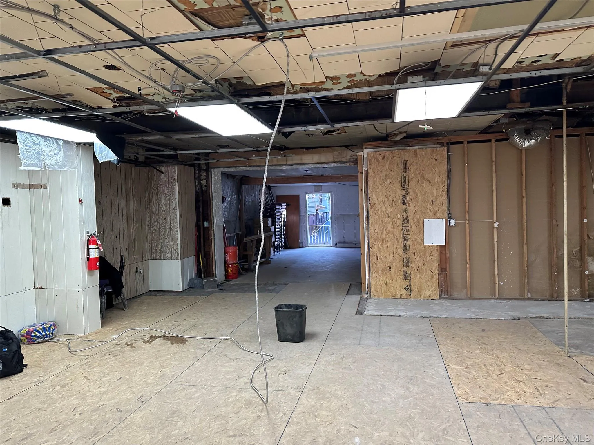 Unfinished space Unfinished space