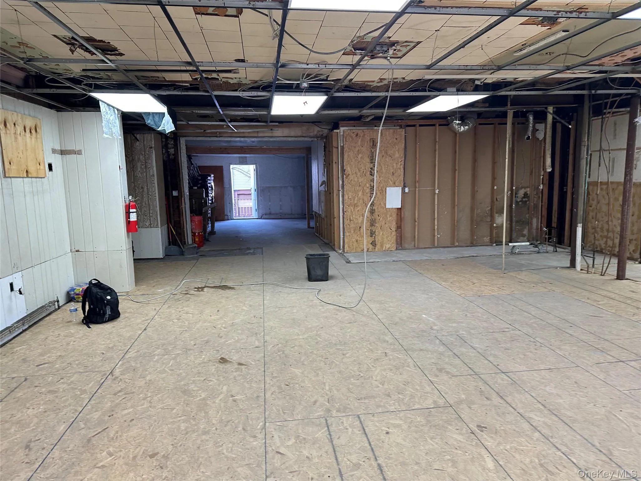 Unfinished space Unfinished space