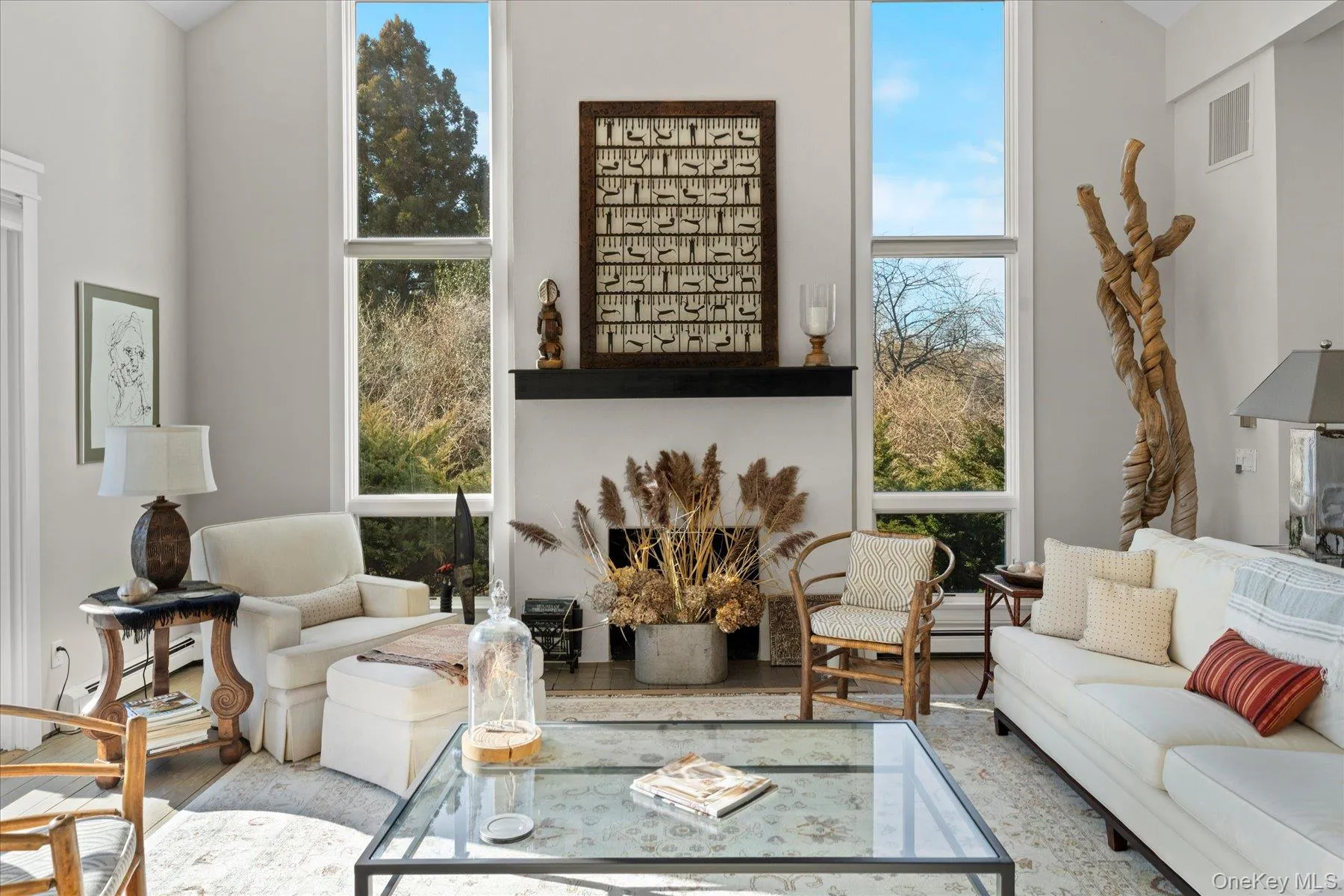 View of living room with fireplace View of living room with fireplace