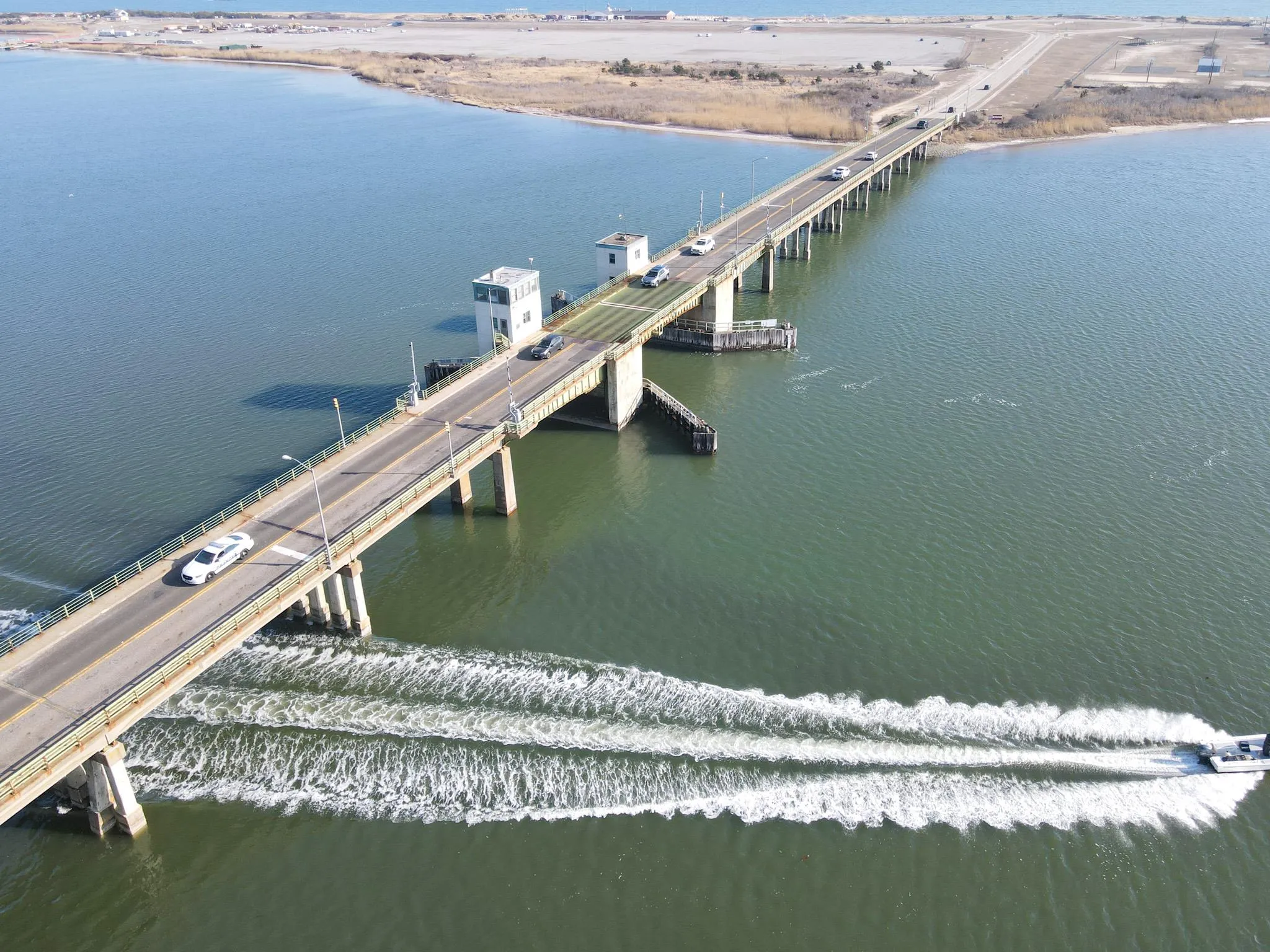 Drone / aerial view with a water view Drone / aerial view with a water view