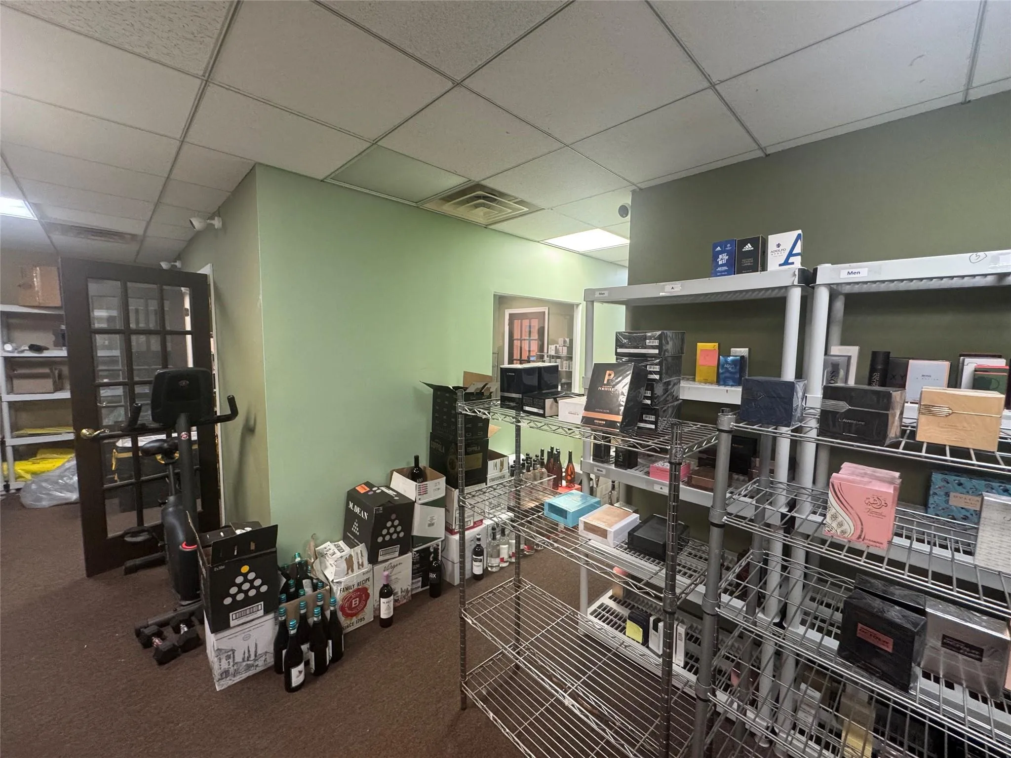 Storage with visible vents Storage with visible vents