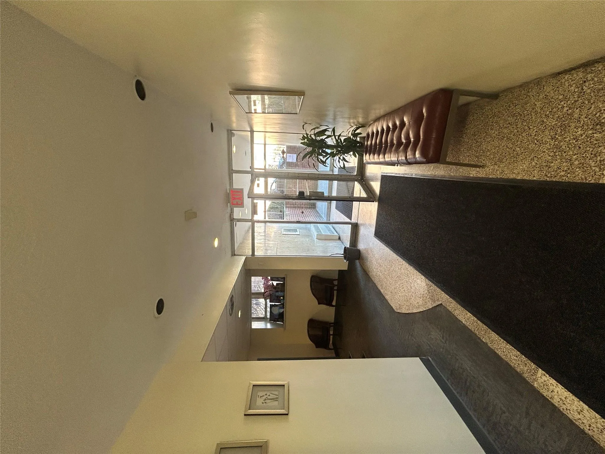 View of lobby from Office Door View of lobby from Office Door