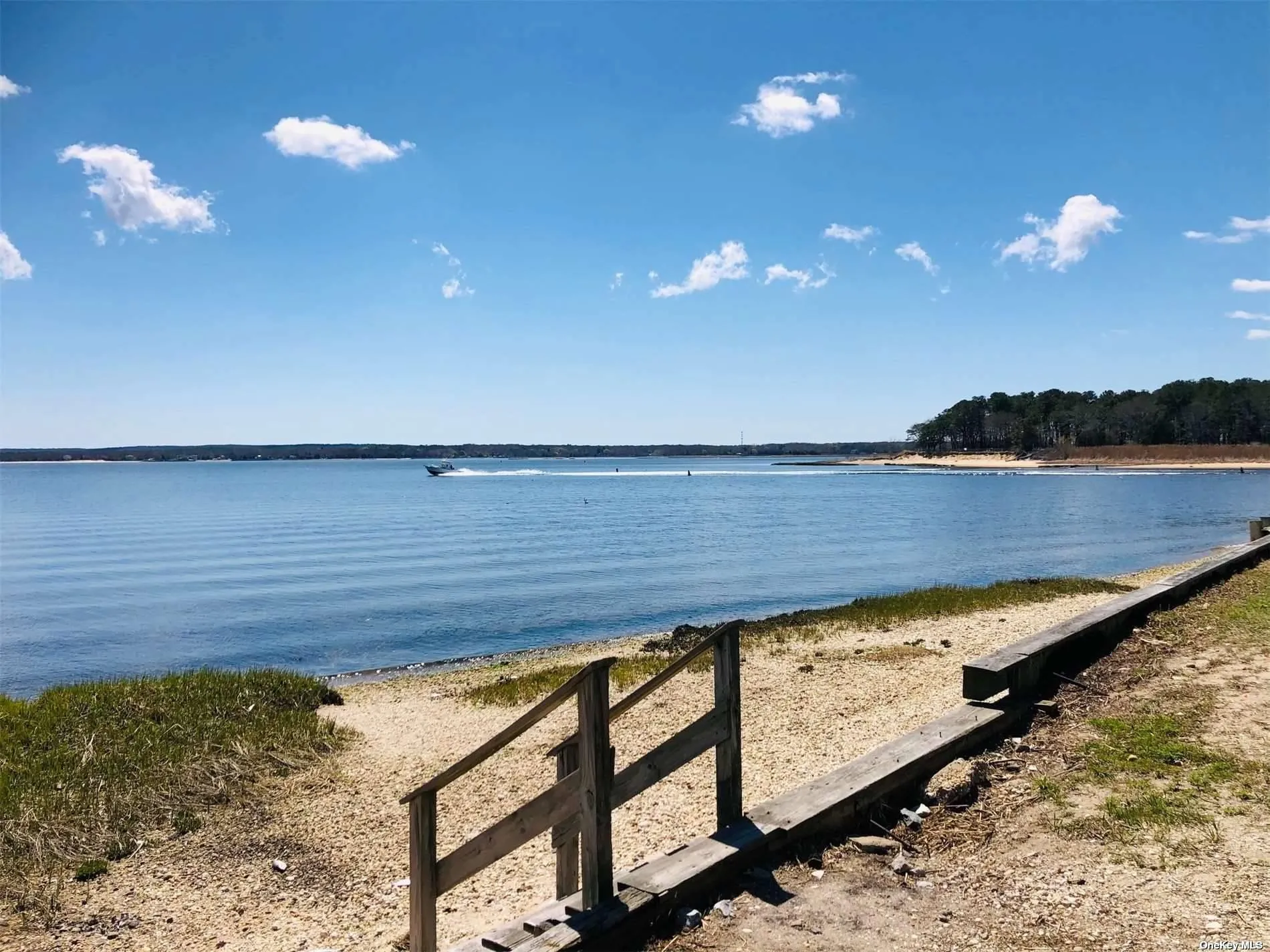 Water access at the end of the road Water access at the end of the road
