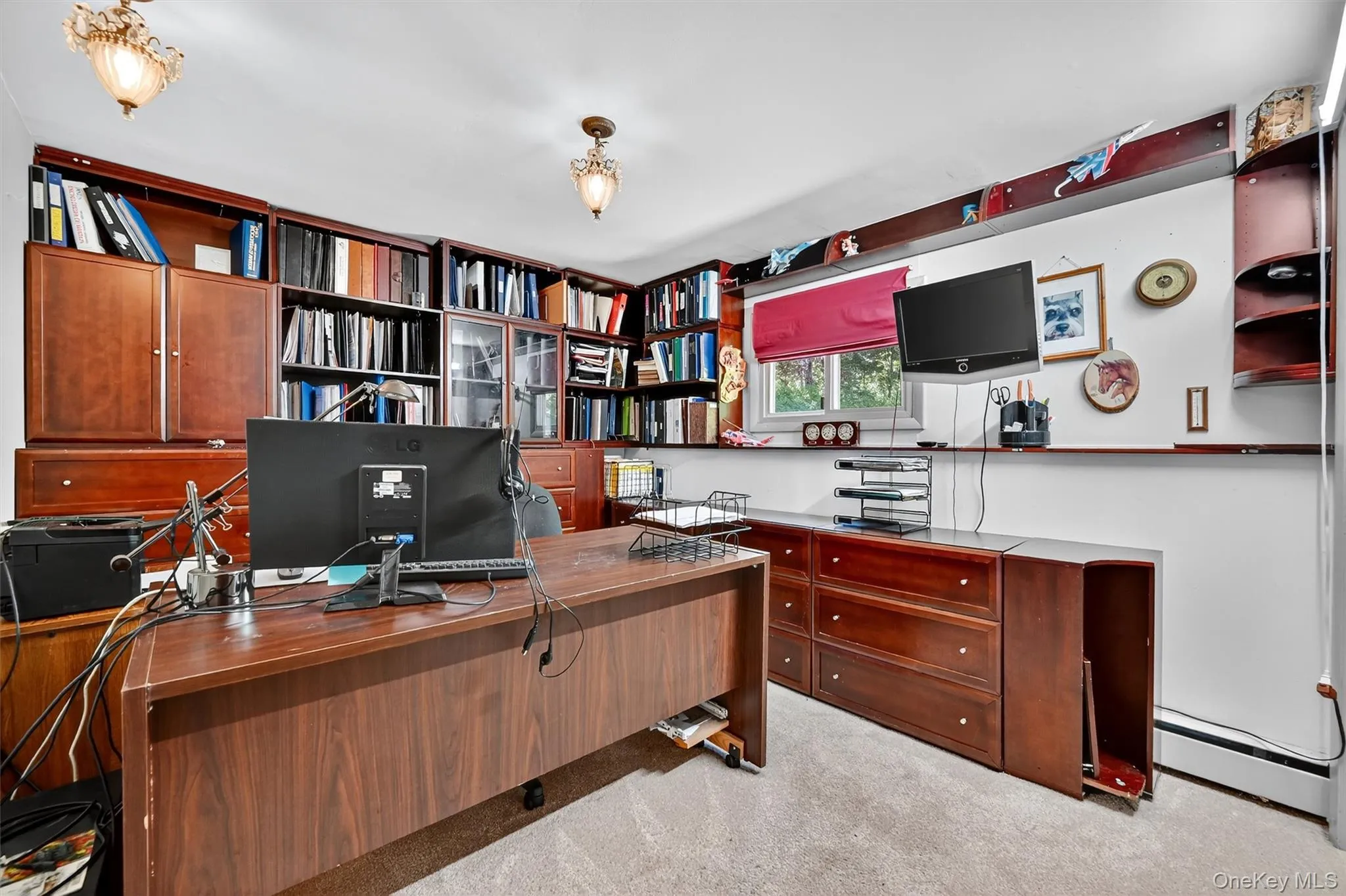Bedroom #3 used as home office Bedroom #3 used as home office
