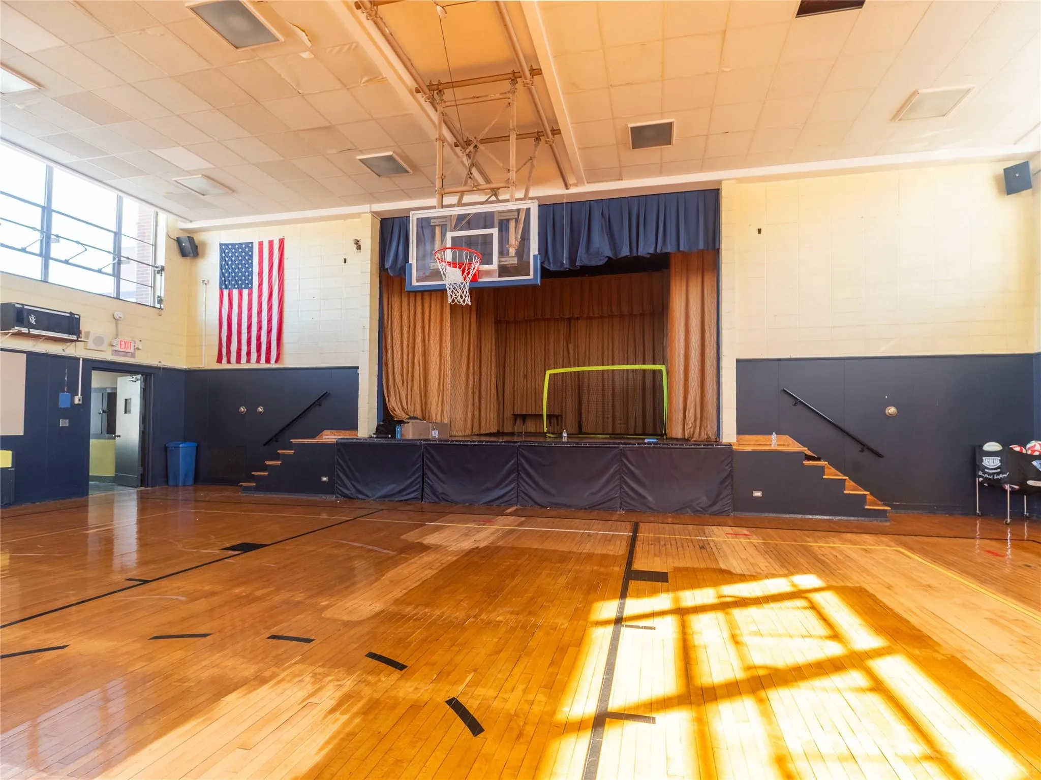 View of basketball court View of basketball court