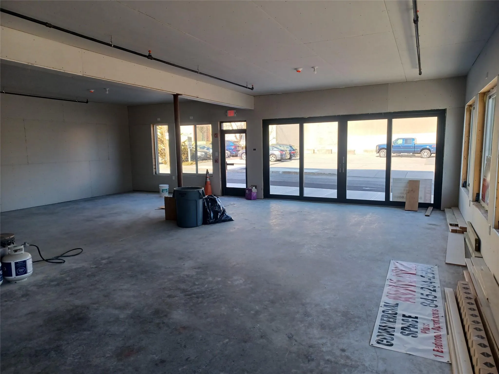 Inside of the space. Inside of the space.