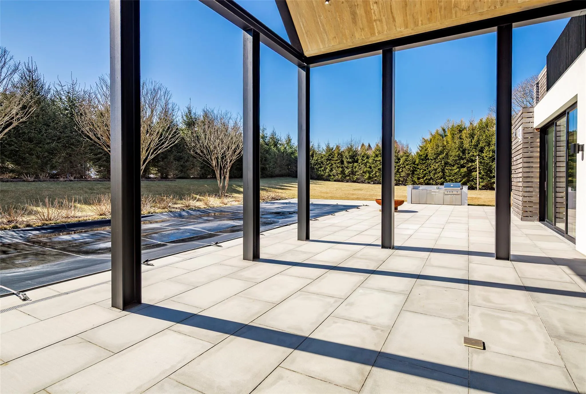 View of unfurnished sunroom View of unfurnished sunroom