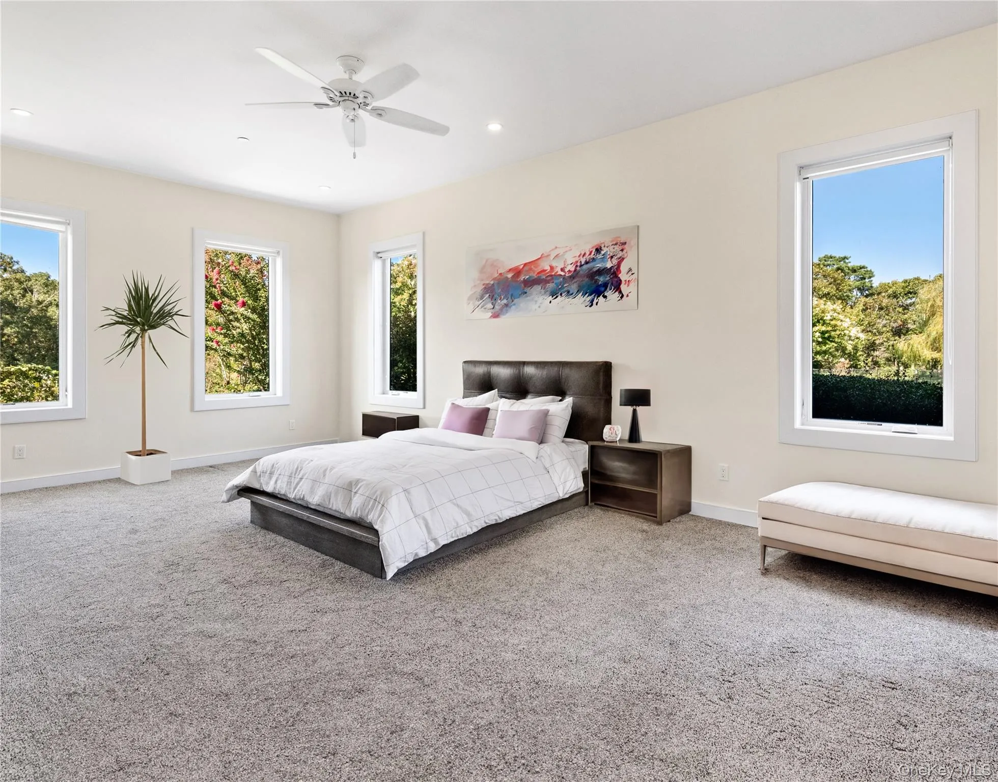 One of 2 bedrooms on first floor One of 2 bedrooms on first floor