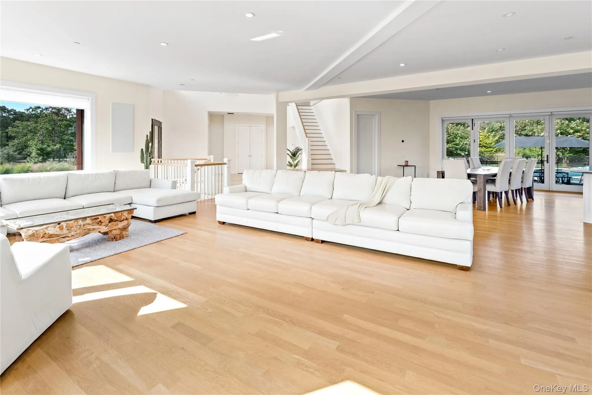 Living area with plenty of natural light Living area with plenty of natural light