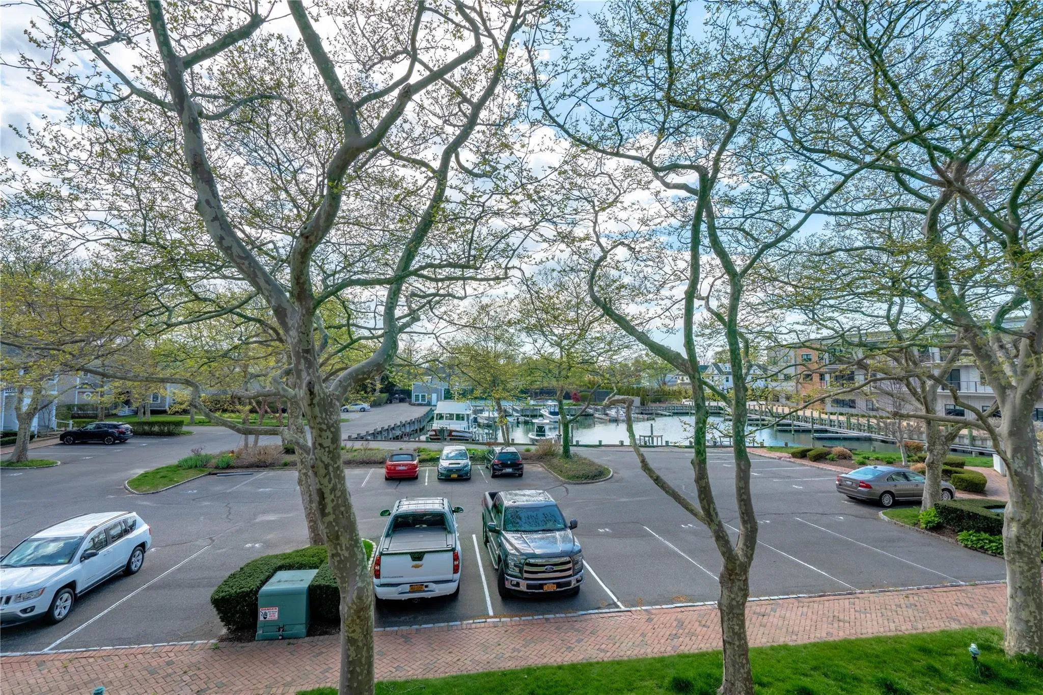 View of uncovered parking lot View of uncovered parking lot
