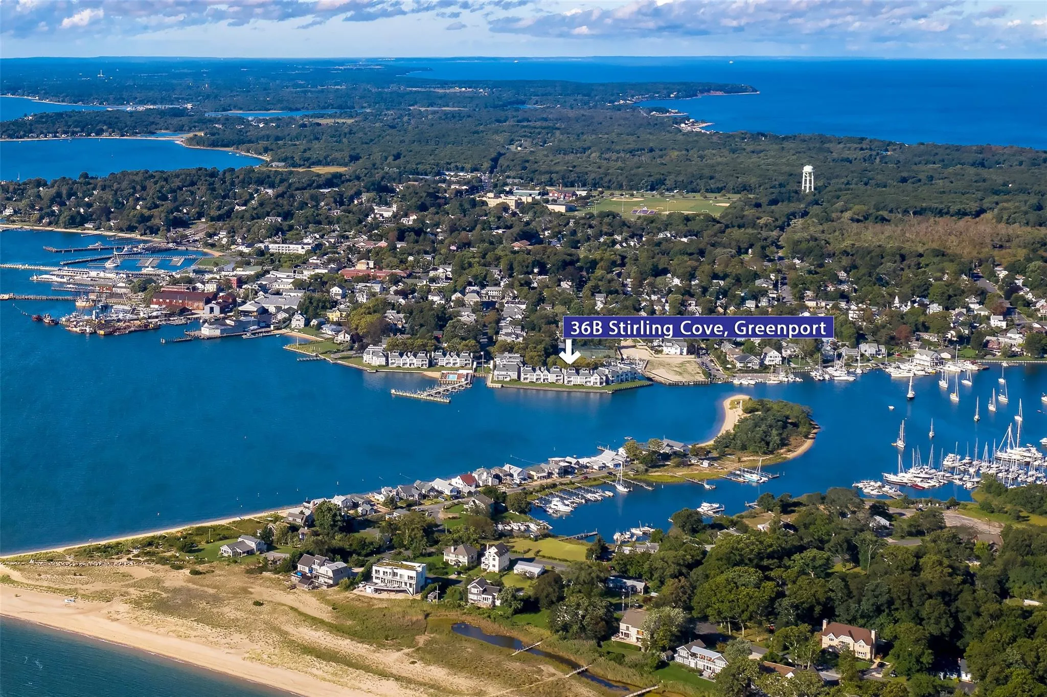 Drone / aerial view with a water view Drone / aerial view with a water view