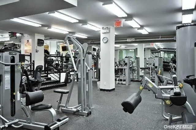 View of workout area View of workout area