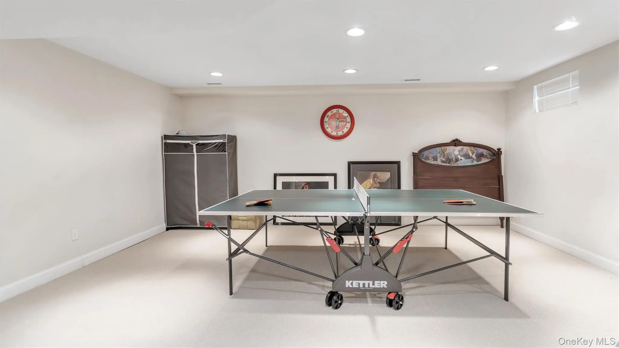 Playroom featuring recessed lighting and baseboards Playroom featuring recessed lighting and baseboards