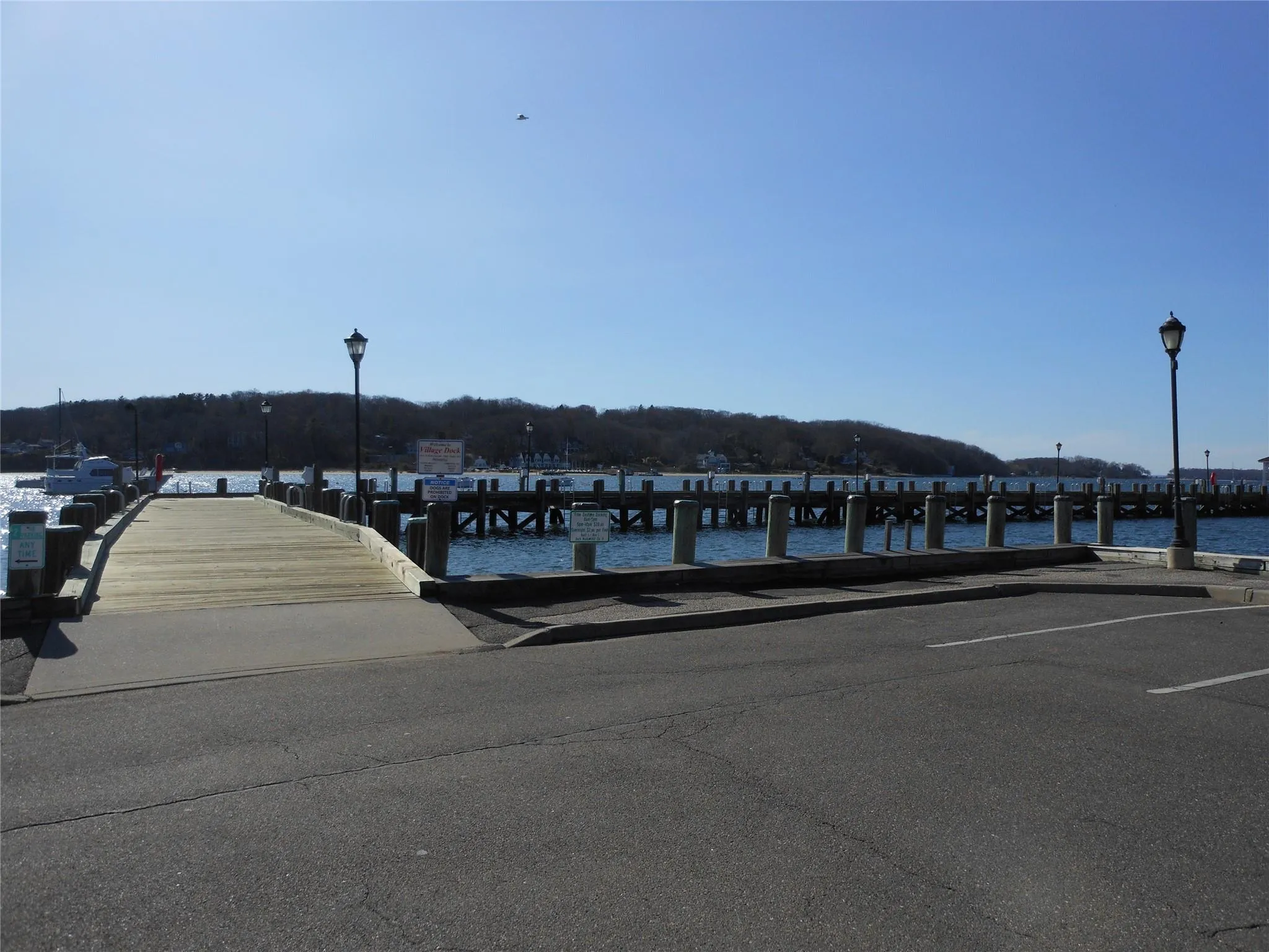 View of dock area View of dock area