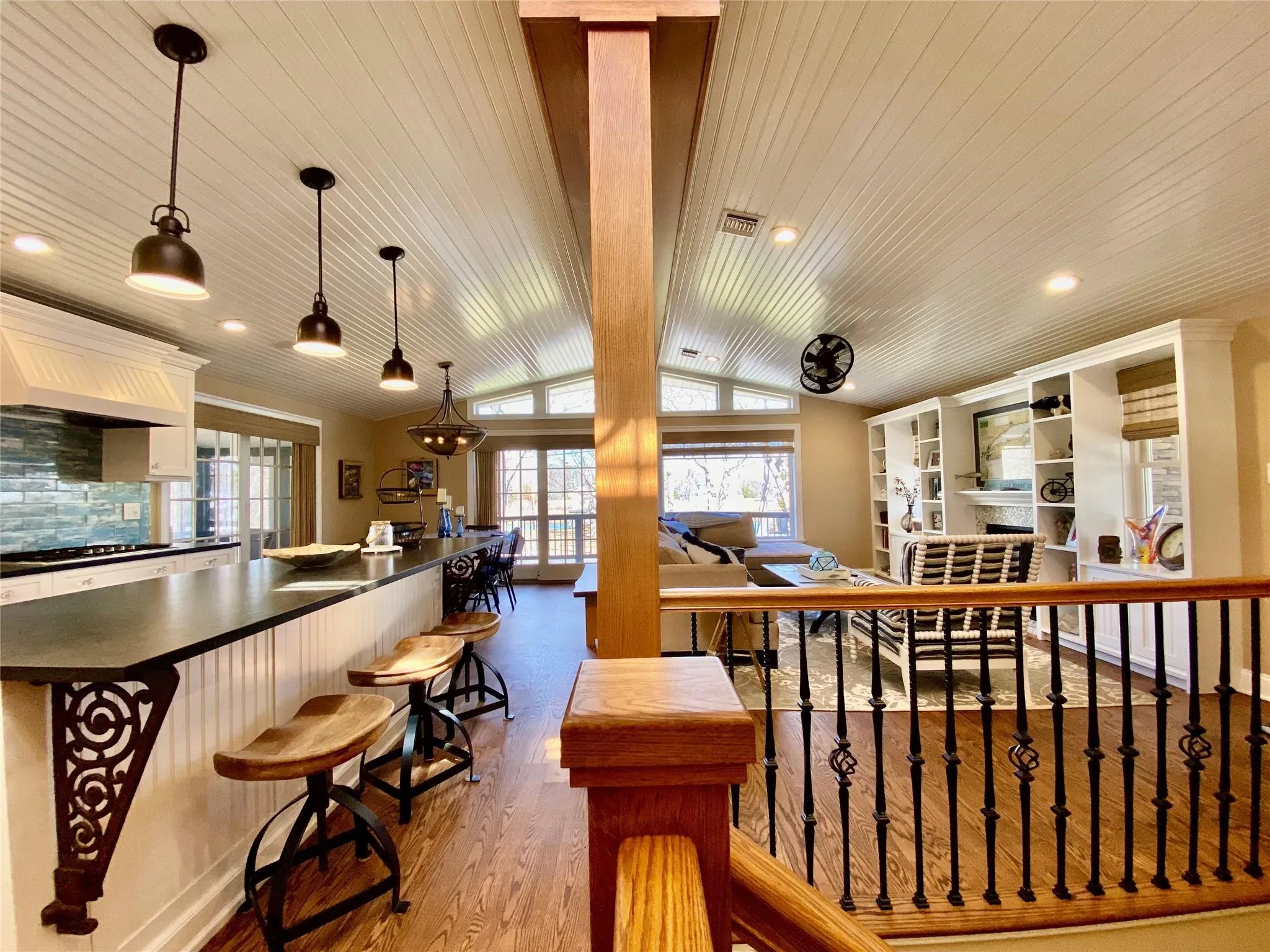 Open floor plan Open floor plan