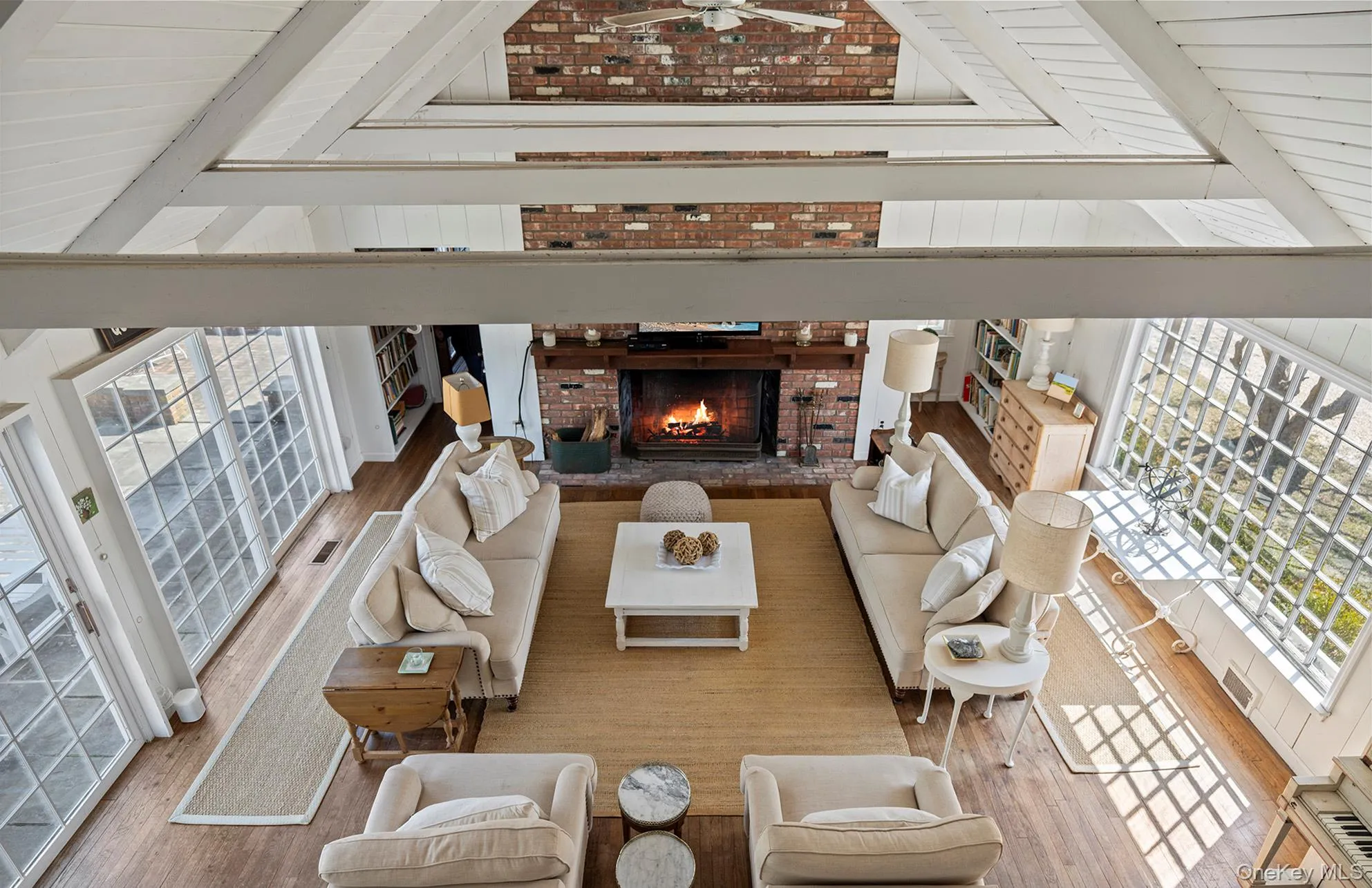 Living Room with Fireplace Living Room with Fireplace