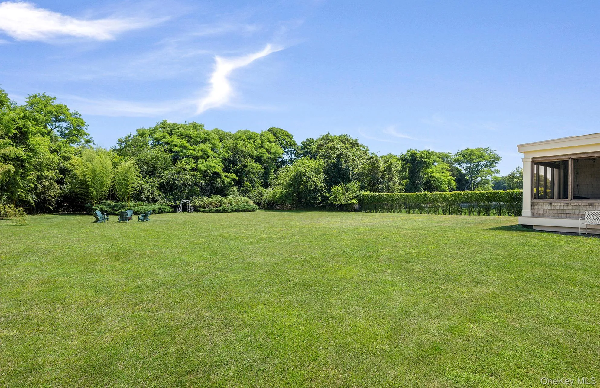 Backyard with Expansive Lawn Backyard with Expansive Lawn