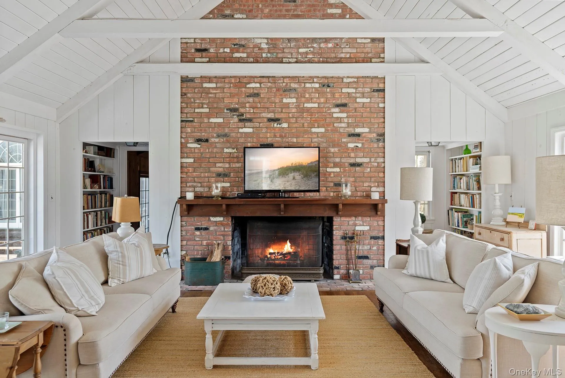 Living Room with Fireplace Living Room with Fireplace