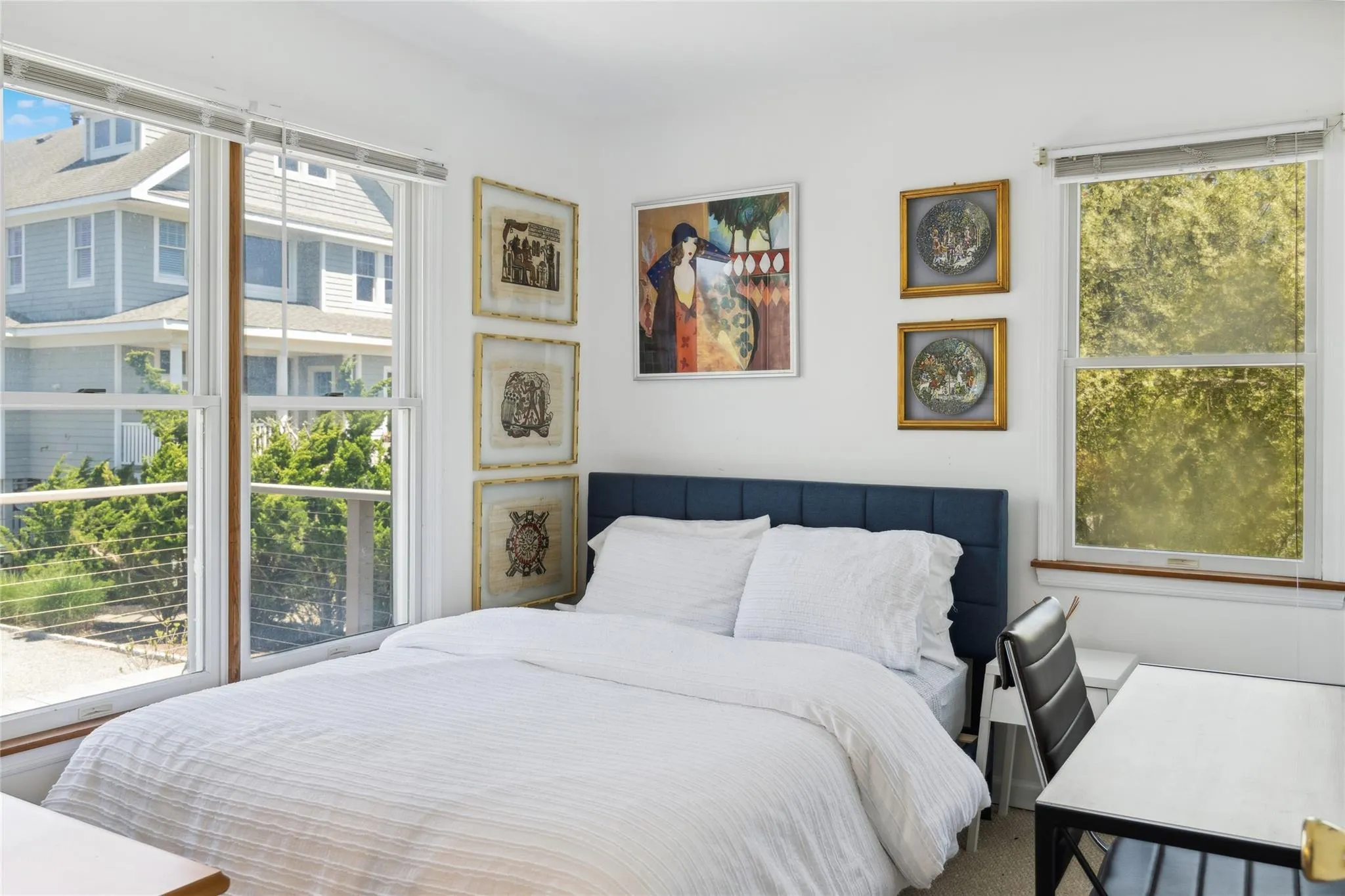 Bedroom featuring multiple windows Bedroom featuring multiple windows