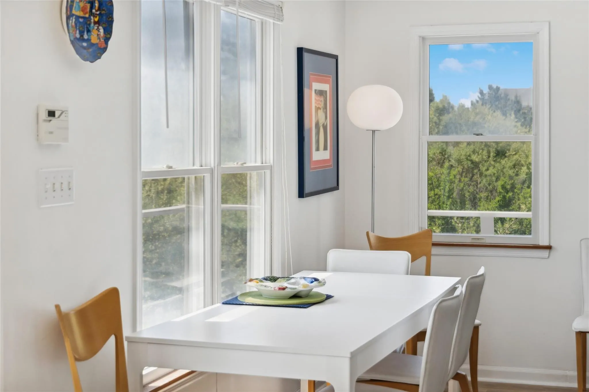 Dining room with baseboards Dining room with baseboards