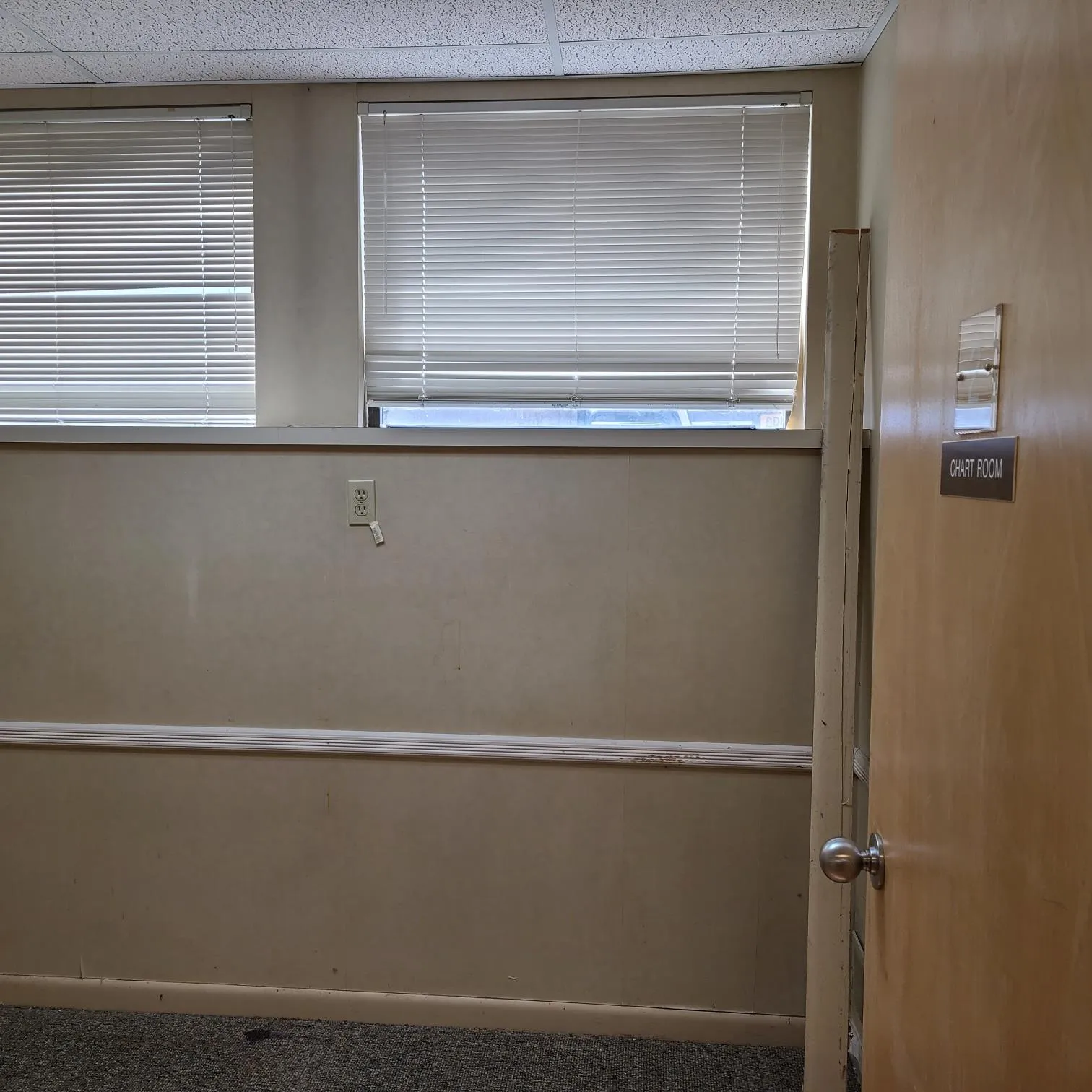 View of spare room View of spare room