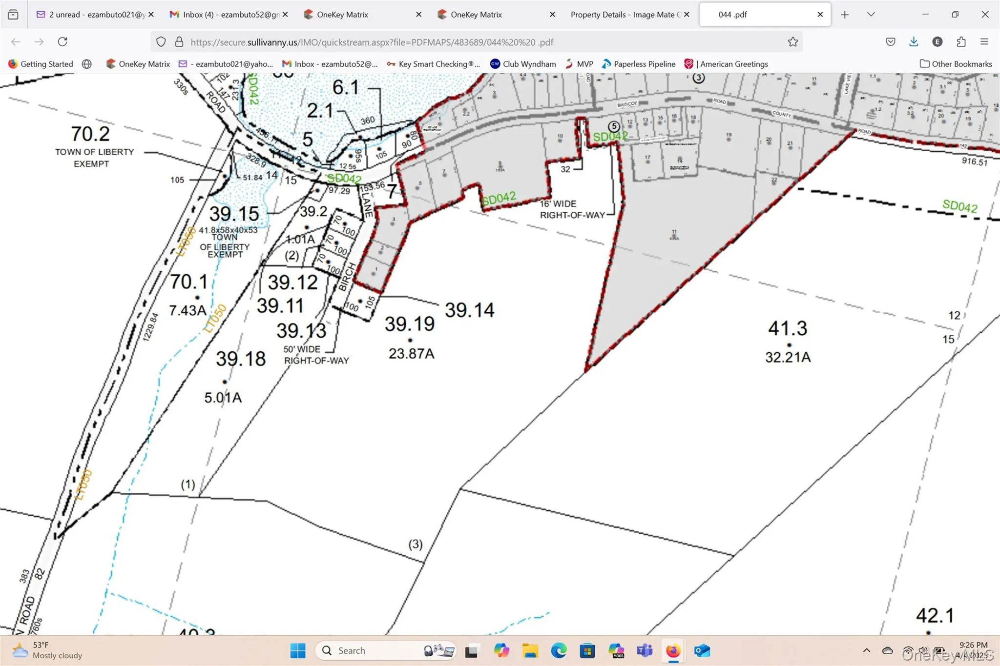 Tax map Tax map