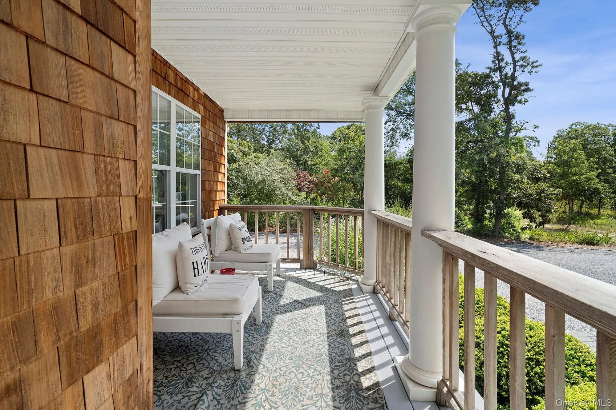 Balcony with view of wooded area Balcony with view of wooded area