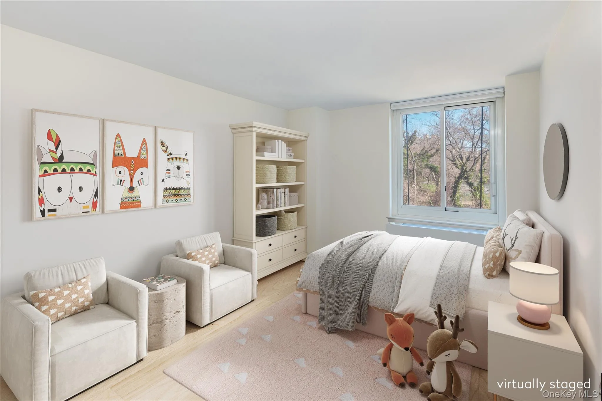 Bedroom with wood finished floors Bedroom with wood finished floors
