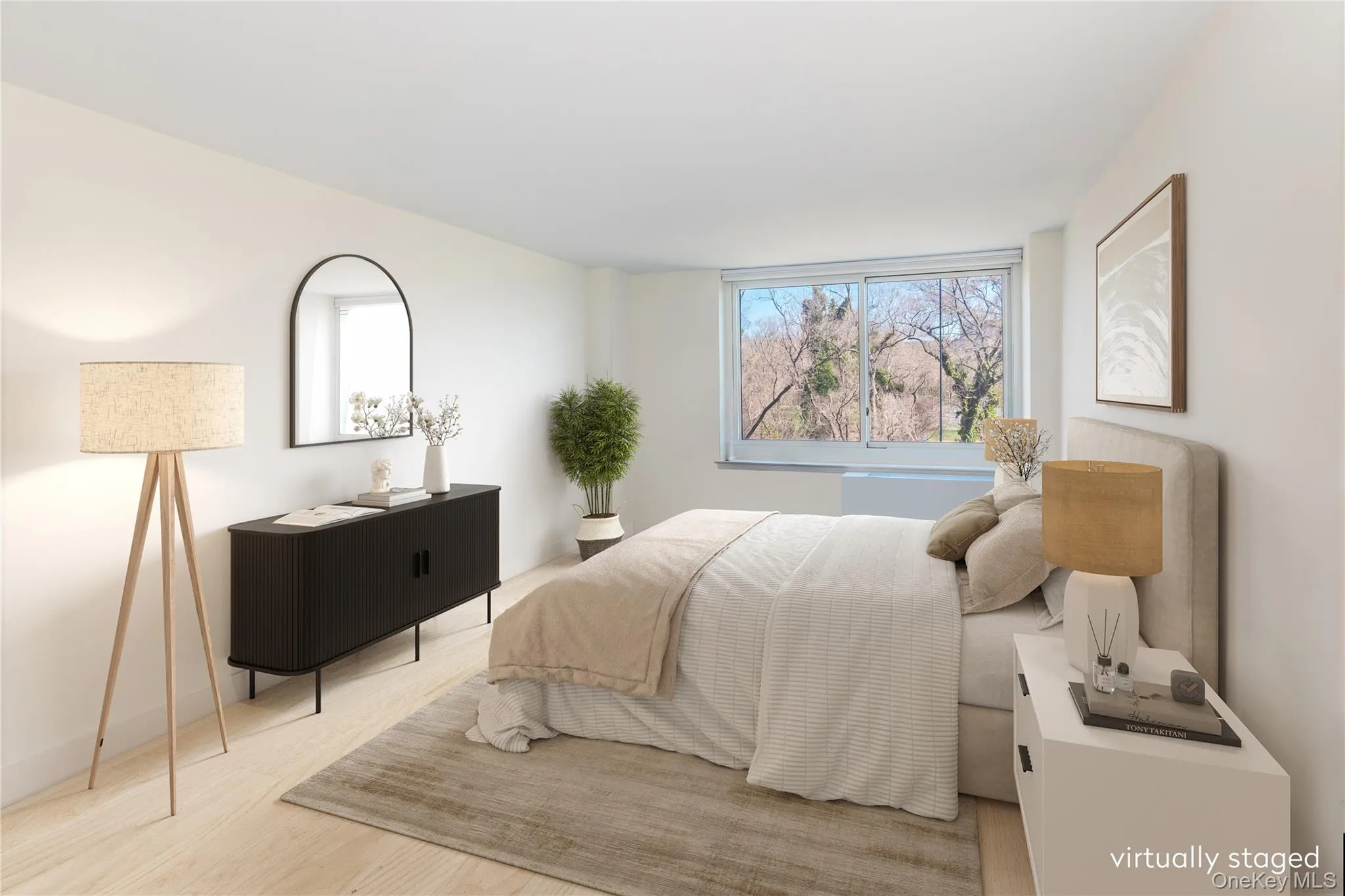 Bedroom featuring light wood-type flooring Bedroom featuring light wood-type flooring