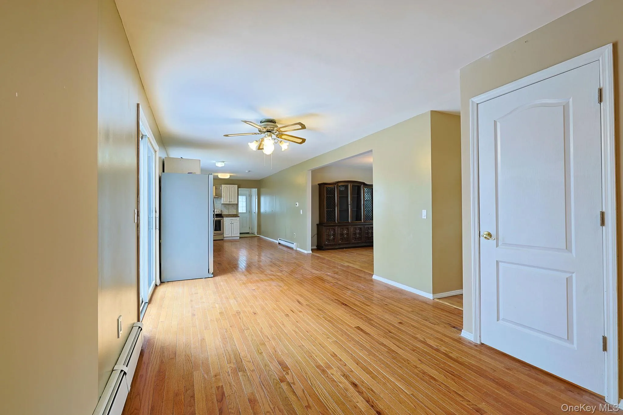 This inviting interior space features warm hardwood floors throughout This inviting interior space features warm hardwood floors throughout