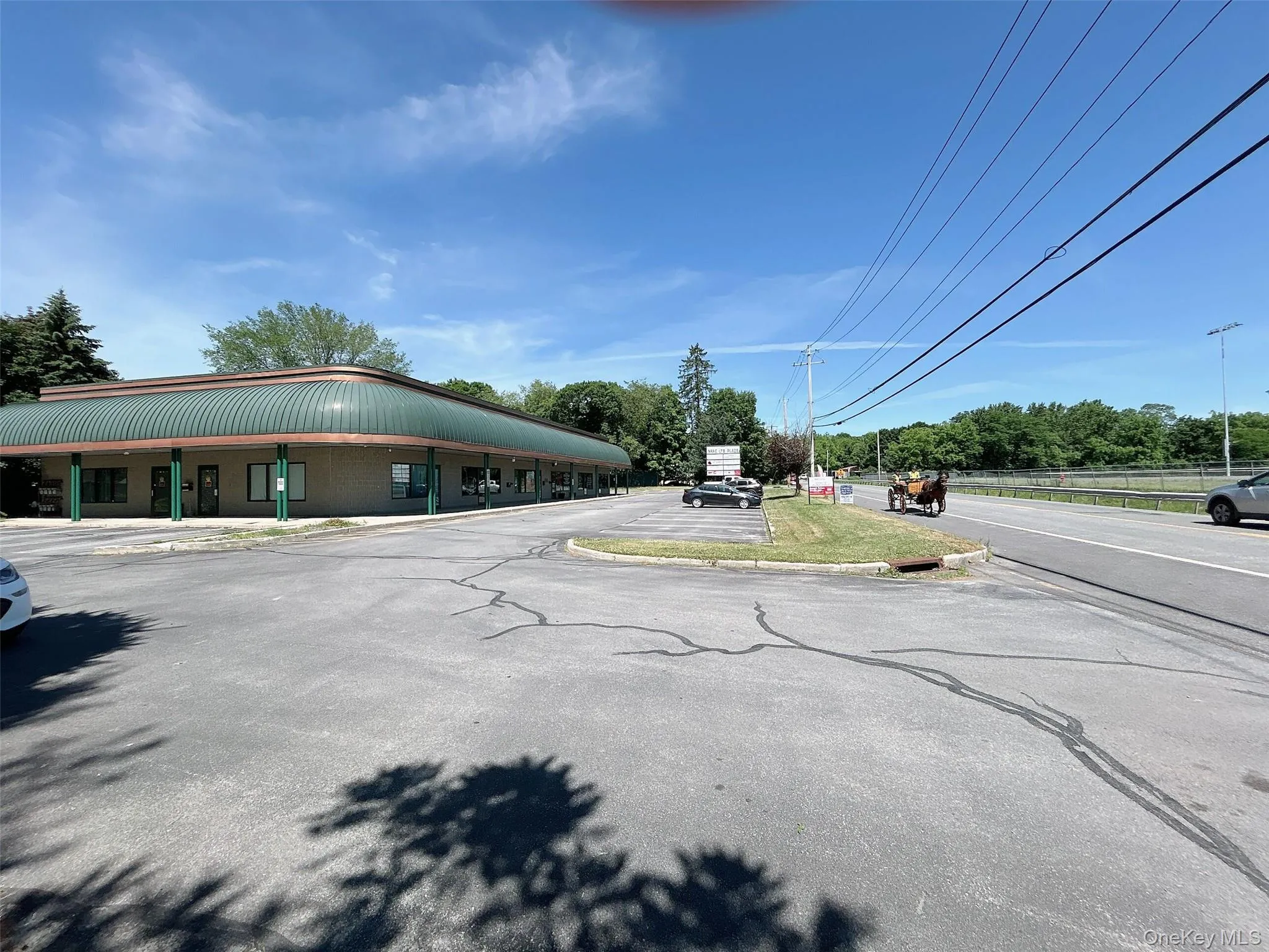 View of asphalt street with curbs View of asphalt street with curbs