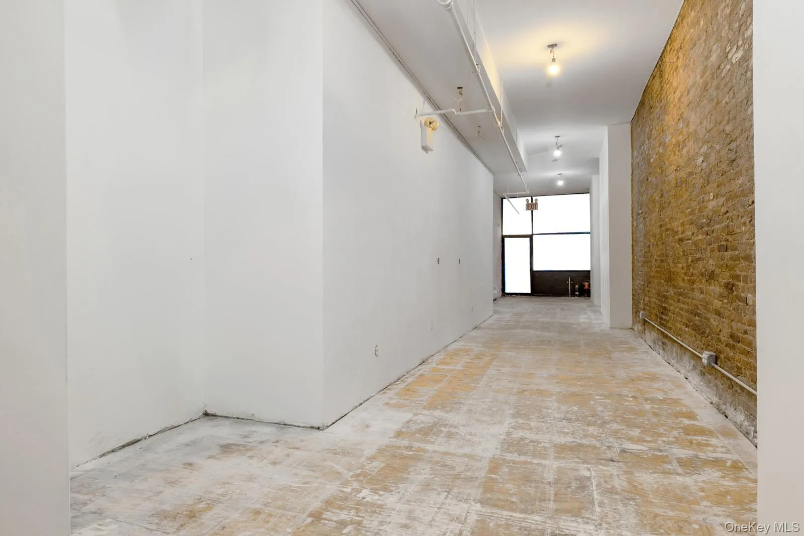 View of space looking west to east View of space looking west to east