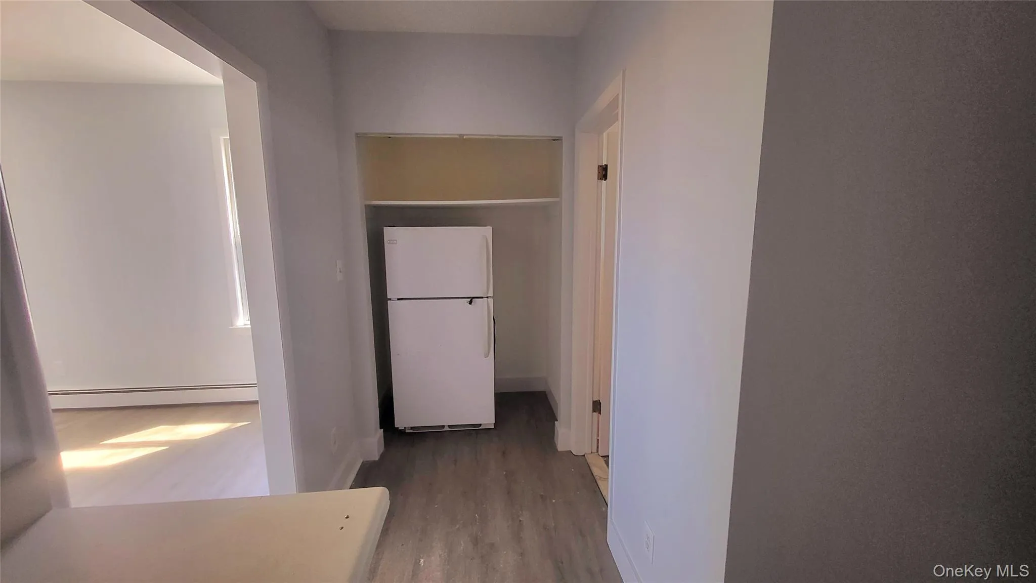 Refrigerator in kitchen Refrigerator in kitchen