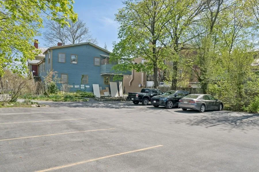 View of designated parking lot View of designated parking lot