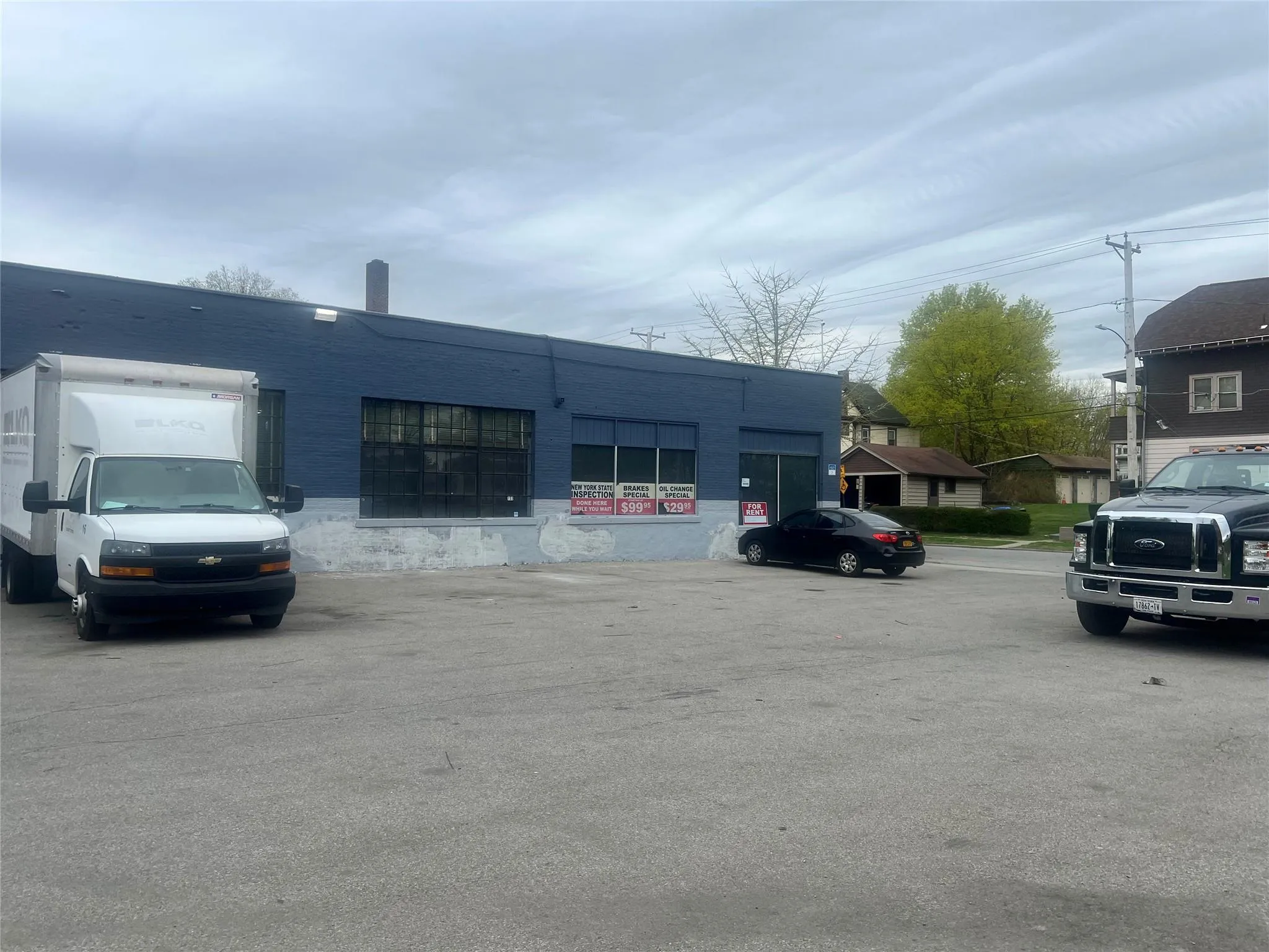 View of uncovered parking lot View of uncovered parking lot