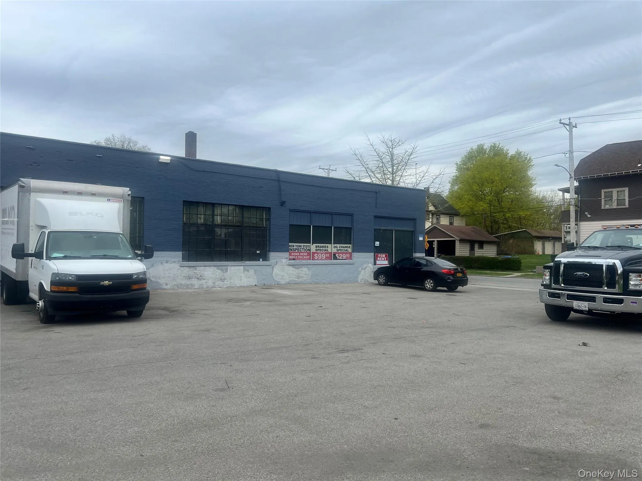 View of uncovered parking lot View of uncovered parking lot