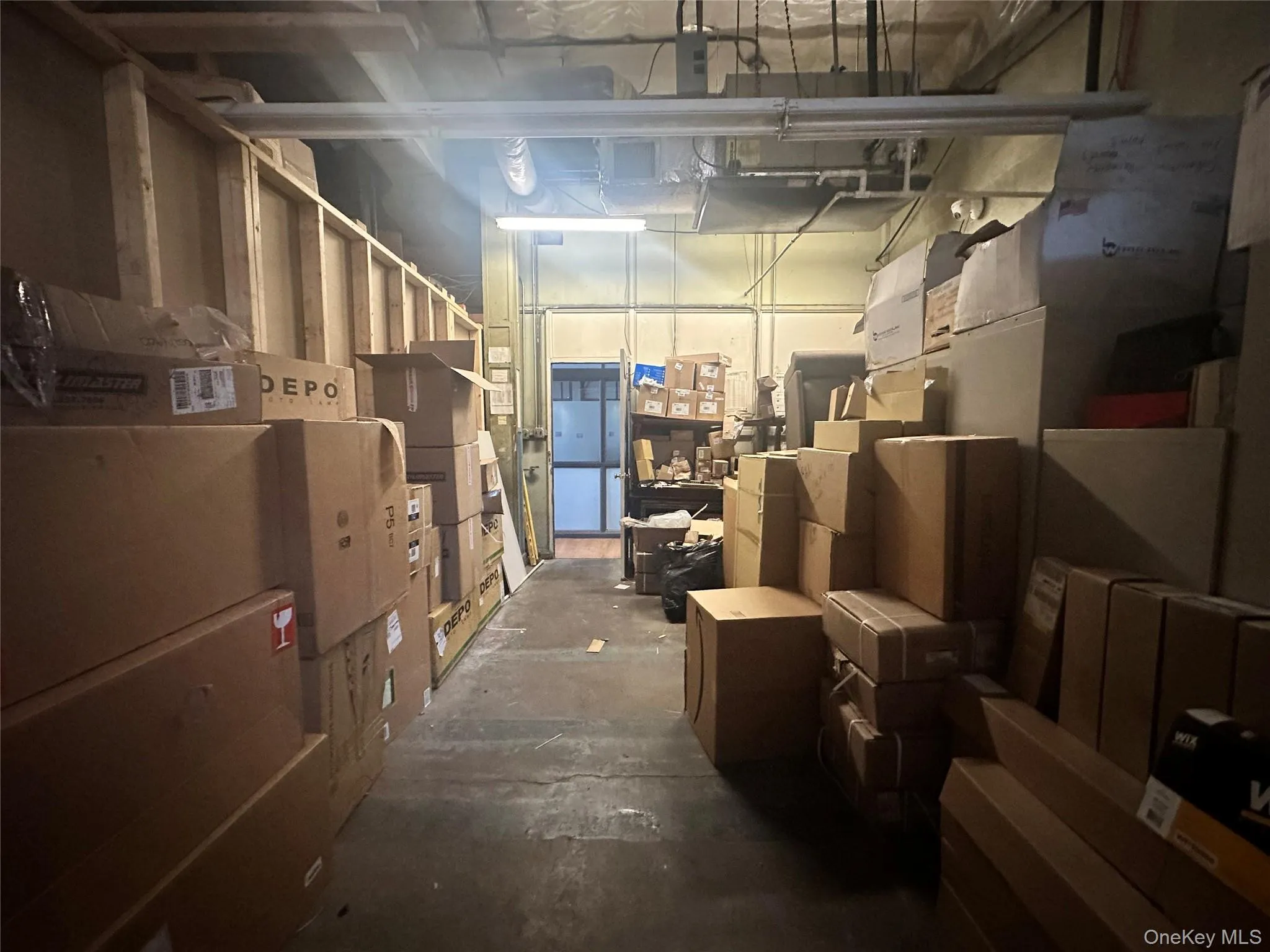 View of storage room View of storage room