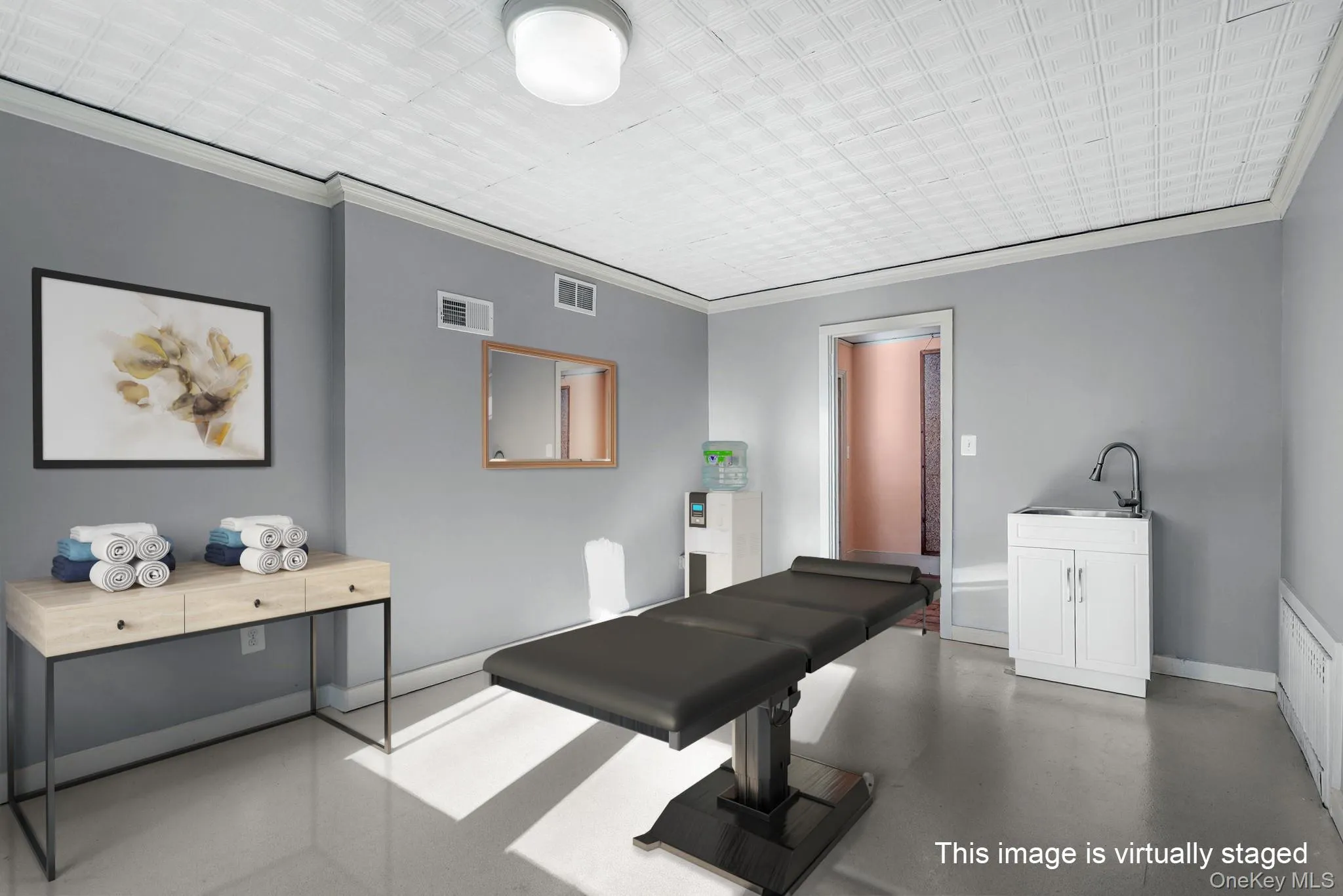 Need several rooms? This room does have a working sink; virtual staged room Need several rooms? This room does have a working sink; virtual staged room