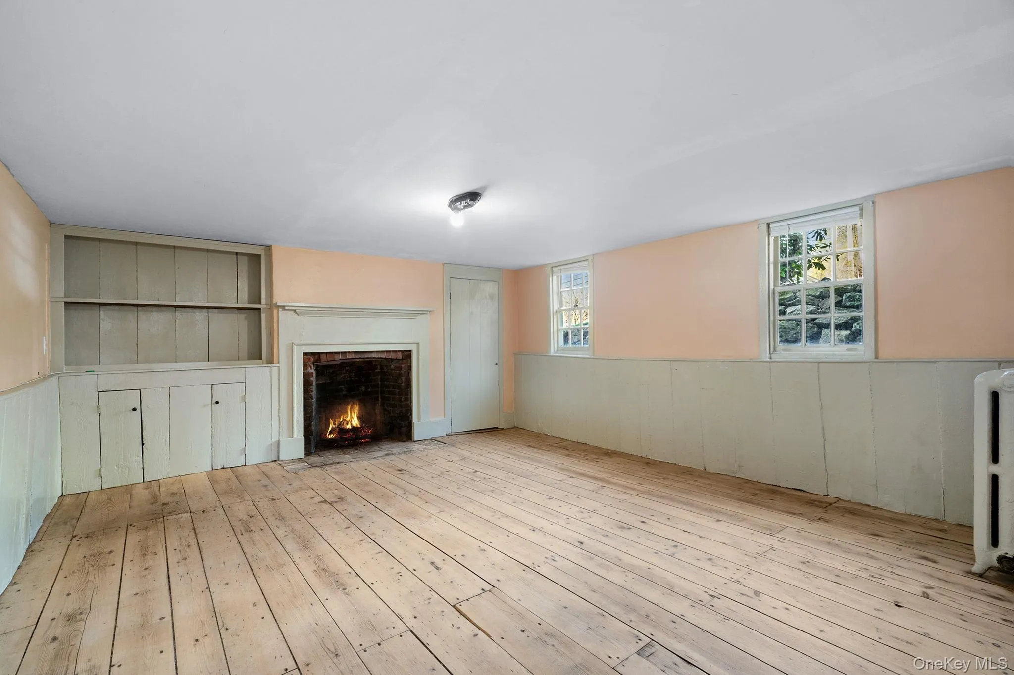 Same space unfinished. Same space unfinished.