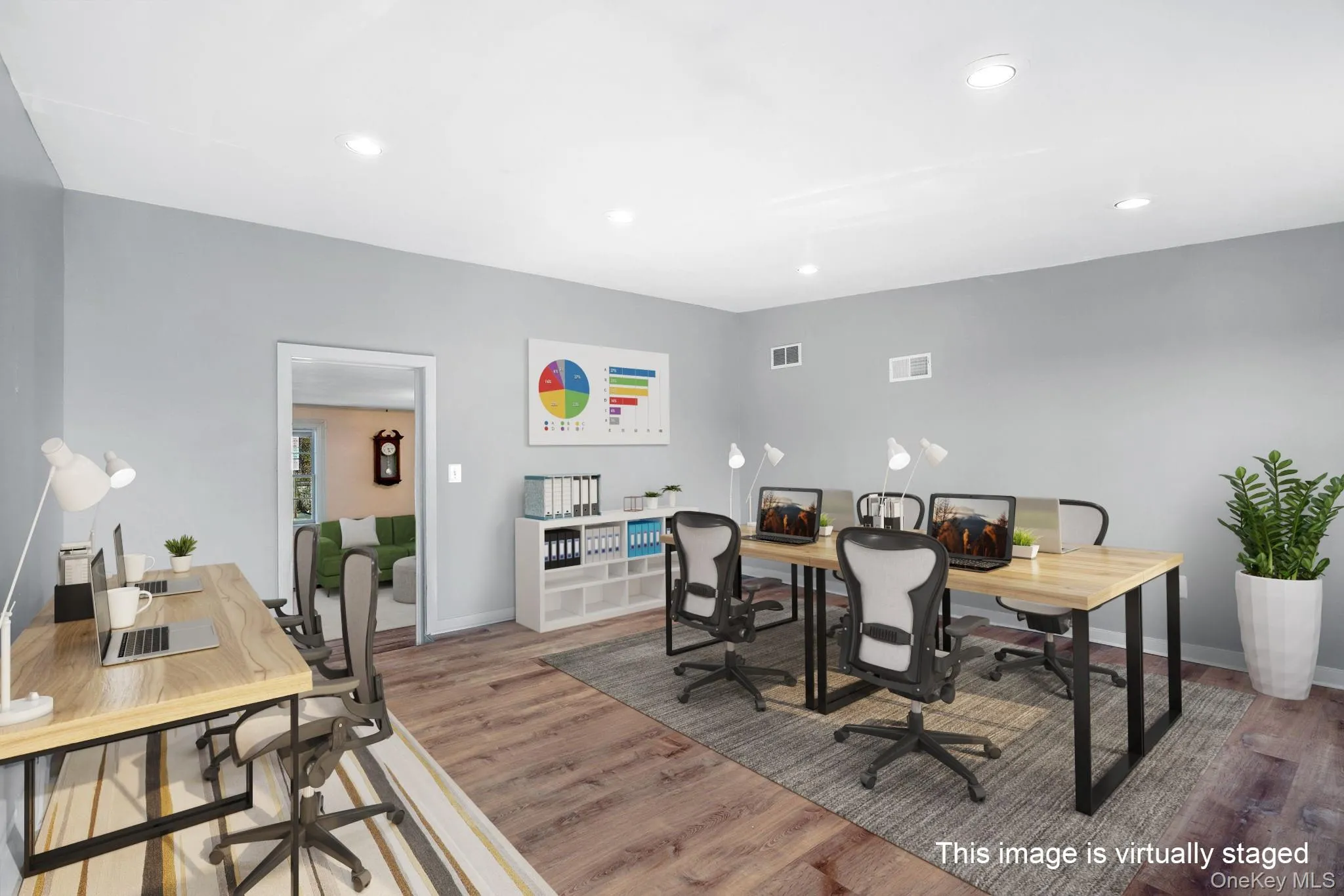 Adjacent room; conference room? Retail? Shared space? Many options. Adjacent room; conference room? Retail? Shared space? Many options.