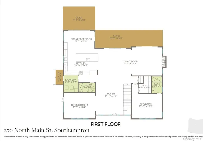 First Floor plan