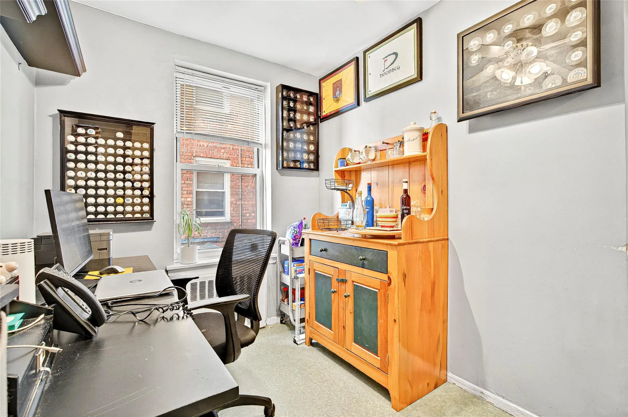 Home office featuring baseboards Home office featuring baseboards