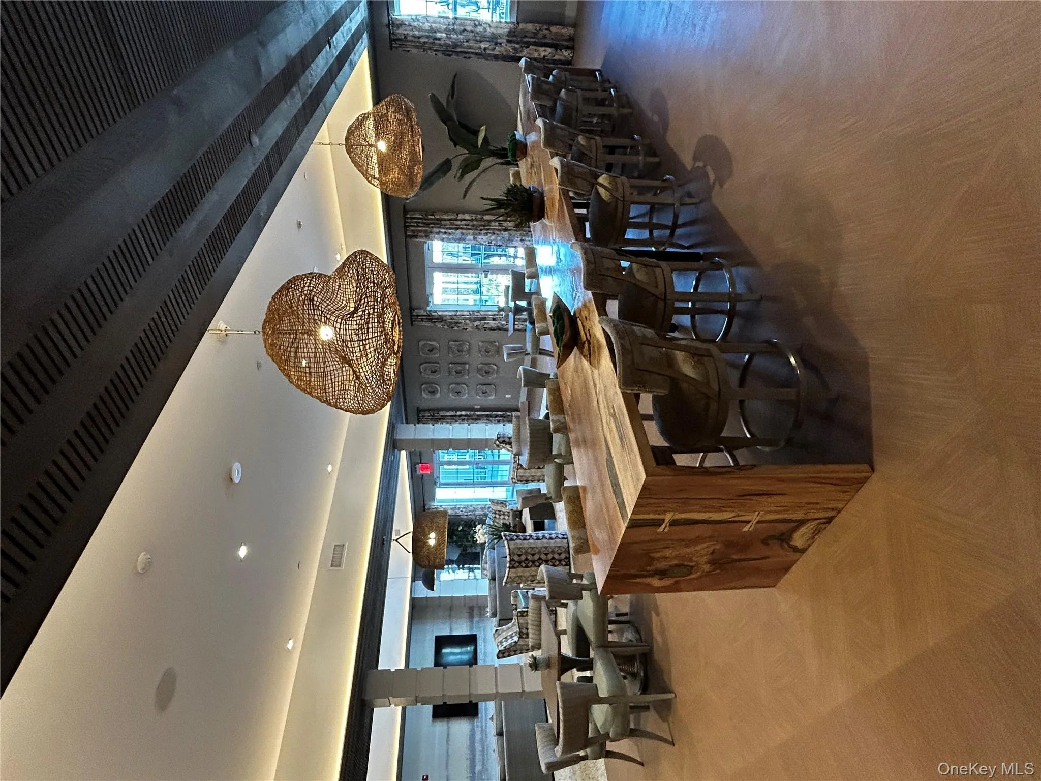 Carpeted dining room featuring plenty of natural light, recessed lighting, and visible vents Carpeted dining room featuring plenty of natural light, recessed lighting, and visible vents