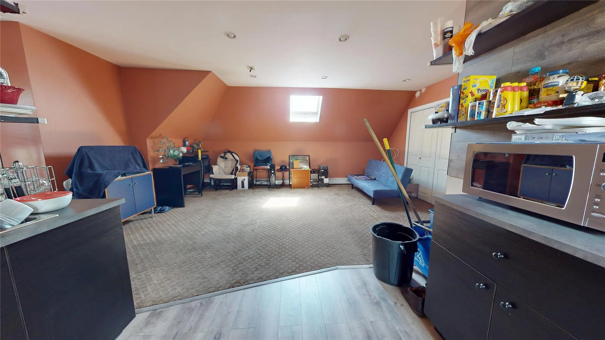 Additional living space featuring wood finished floors Additional living space featuring wood finished floors