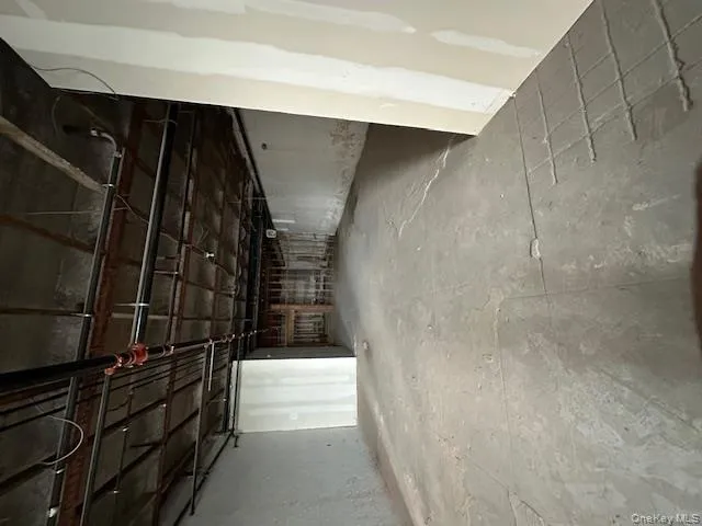 View of unfinished basement View of unfinished basement