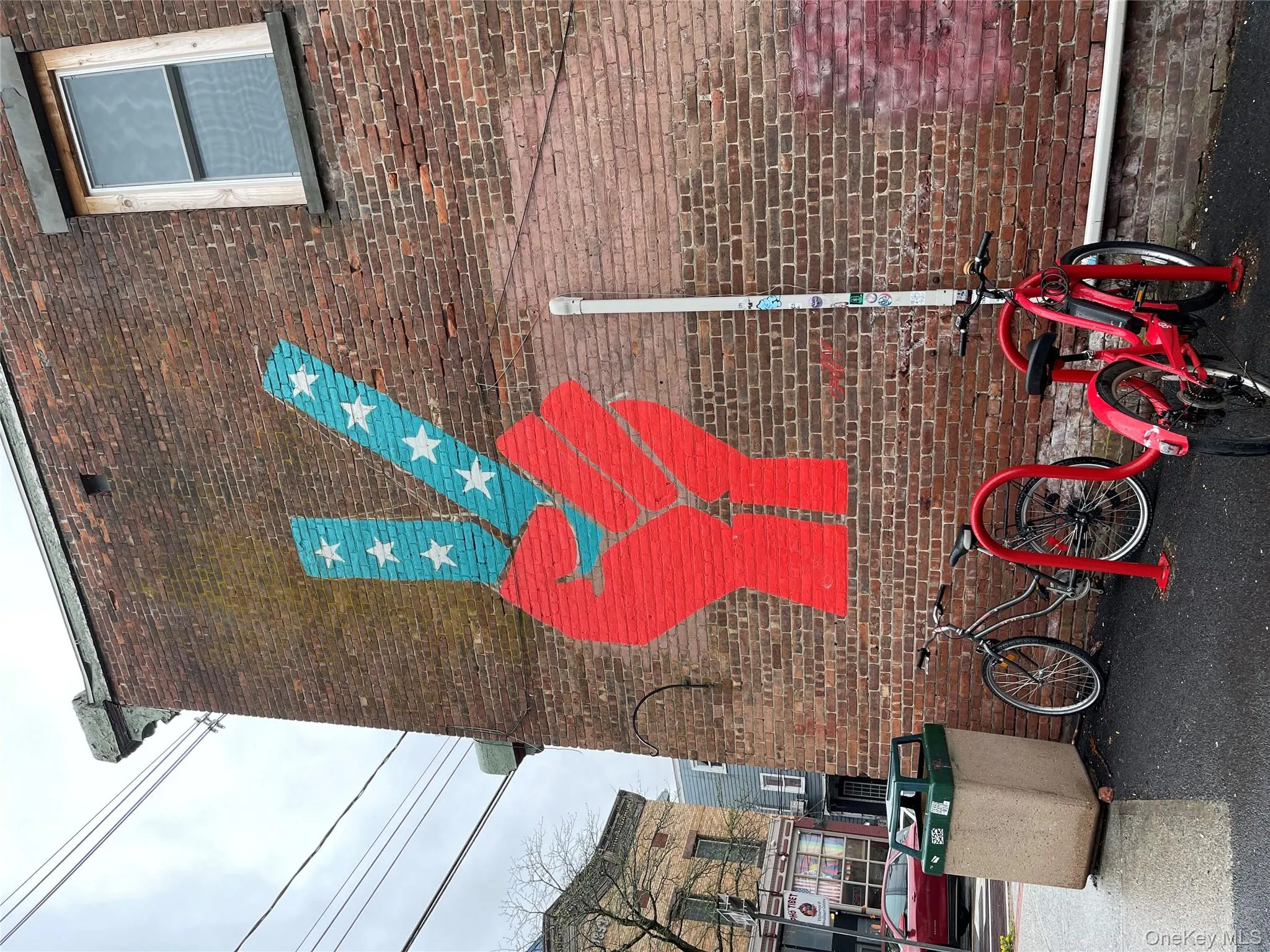 Exterior details featuring brick siding Exterior details featuring brick siding
